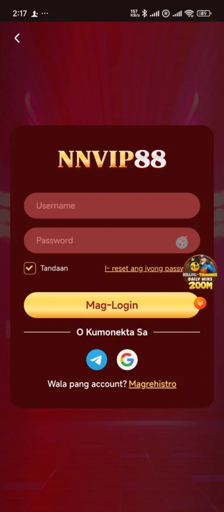 NNVIP88 Register